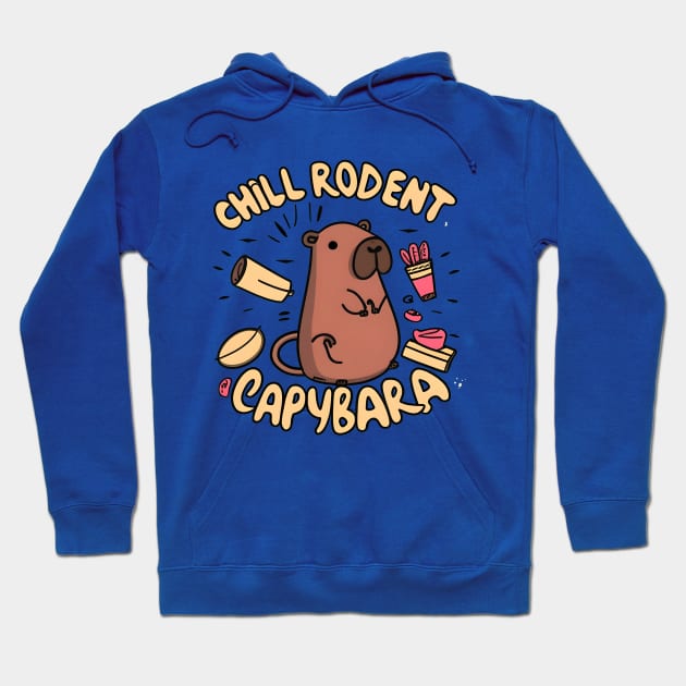 Rodent Chillin Hoodie by NomiCrafts